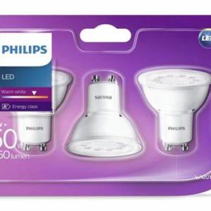 Philips LED-spotlight lampen 5 W 350 lumen 3 st