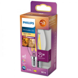 Philips 3.2 watt 2700K E14 dimbaar